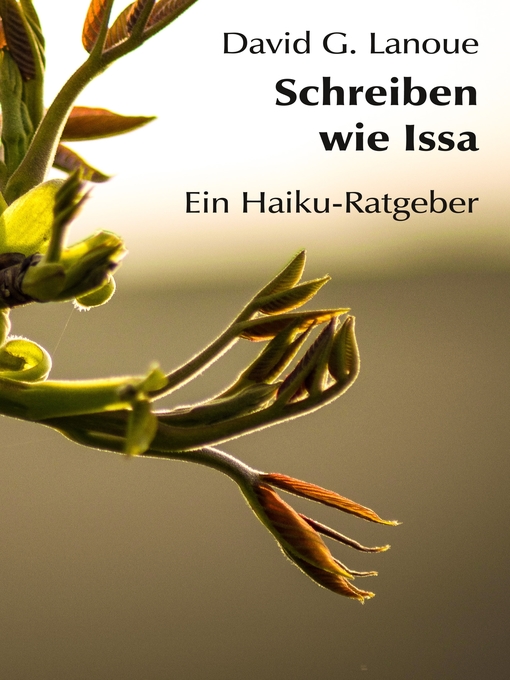 Title details for Schreiben wie Issa by David G. Lanoue - Wait list